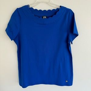 Anne Klein Sport Royal Blue Top PERFECT